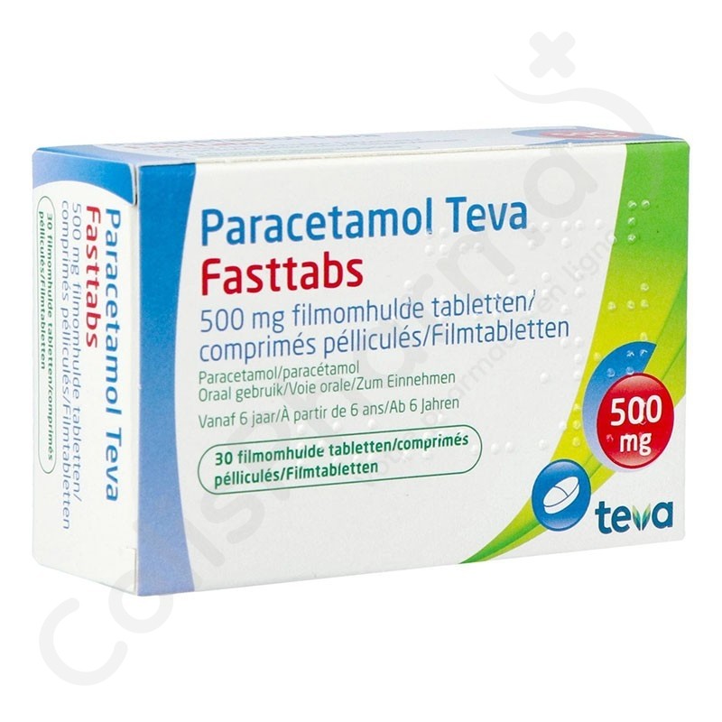 Parac Tamol Teva Fasttabs Mg Tabletten