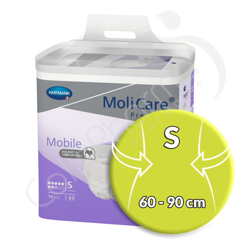 Molicare Mobile 8 Gouttes Small ColisPharma