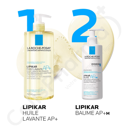 La Roche-Posay Lipikar Huile Lavante AP+ - 750 ml