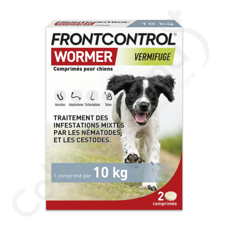 Frontcontrol Wormer Ontwormer Kleine Hond - 2 tabletten