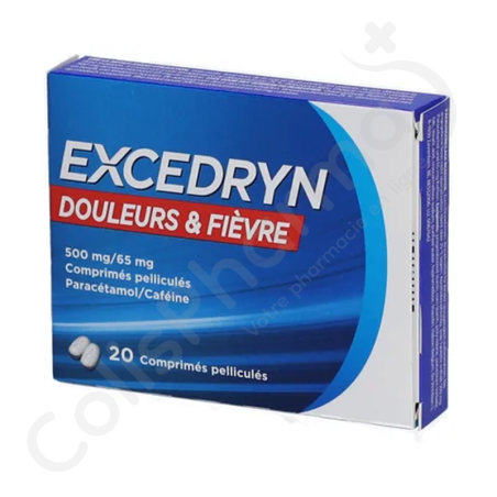 Excedryn Douleurs & Fièvre - 20 comprimés