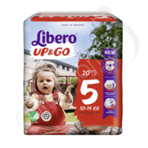 Libero Up & Go 5 - 10 à 14 kg - 20 langes bébé