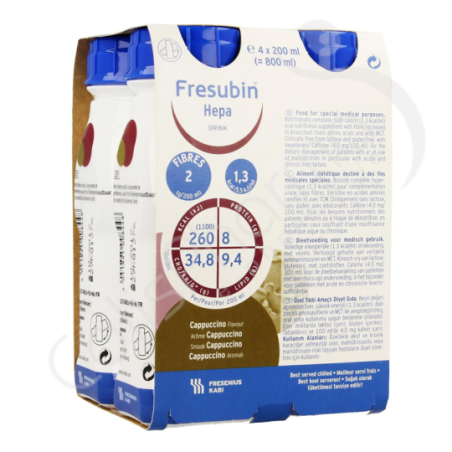 Fresubin Hepa Drink Cappuccino - 4x200 ml