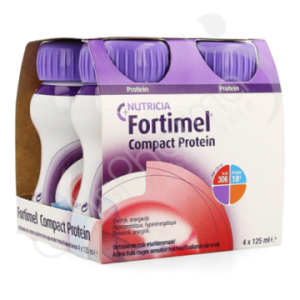 Fortimel Compact Protein Fruits Rouges - 4x125 ml