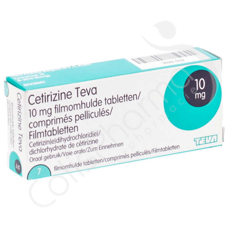 Cetirizine - 7 tabletten