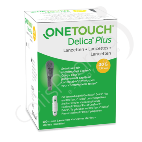 OneTouch Delica Plus - 100 lancettes