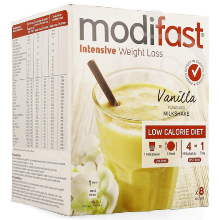 Modifast Milkshake Vanille - 8 sachets van 55 g