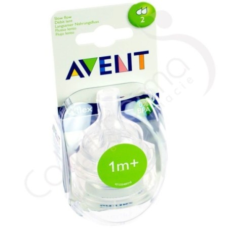 Avent Fopspeen Slow - 2 fopspenen