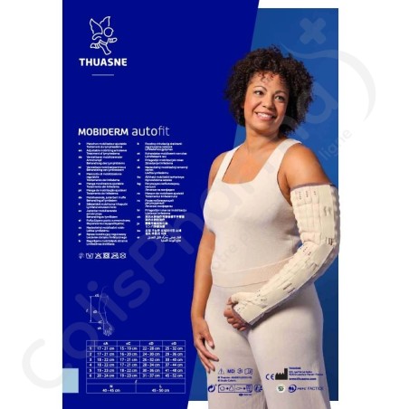 Thuasne Mobiderm Autofit Manchon Mobilisateur Ajustable Droit - Taille 1 Normal