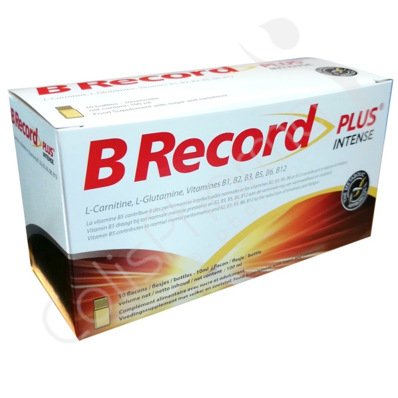 B Record Plus Intense - 20 X 10 Ml