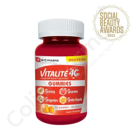 Vitalité 4G - 60 gommes