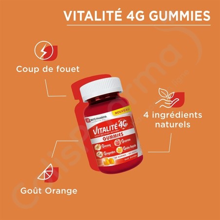 Vitalité 4G - 60 gommes