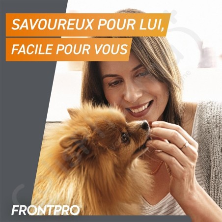 Frontpro Chien 4 à 10 kg - 3 comprimés à croquer