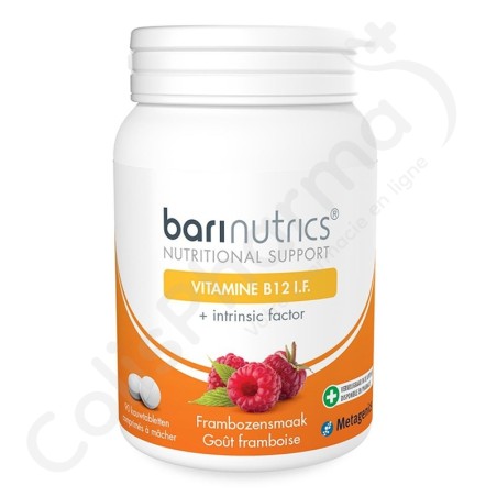 BariNutrics Vitamine B12 - 90 comprimés à croquer