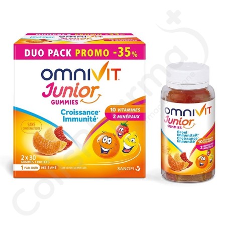 Omnivit Junior Gummies - 2 x 30 gommes