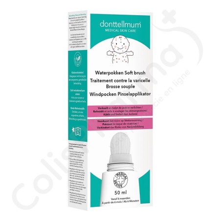 Donttellmum Traitement contre la varicelle - Brosse souple 50 ml