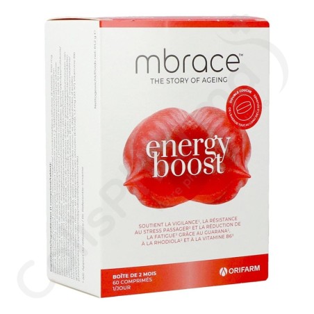 Mbrace Energy Boost - 60 comprimés