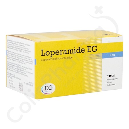 Loperamide EG 2 mg - 200 gélules