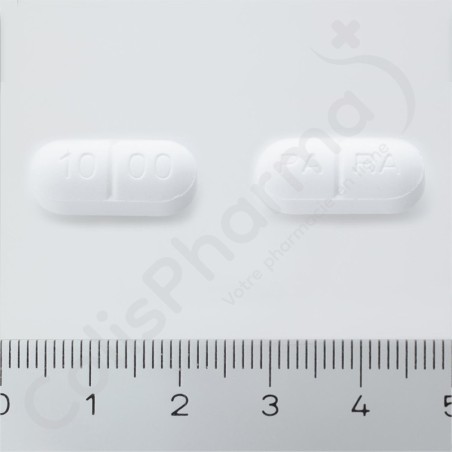 Paracétamol Sandoz 1 g - 120 tabletten