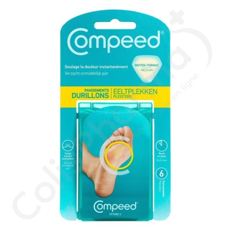 Compeed Pleisters Eeltplek Voeten Medium - 5 stukken