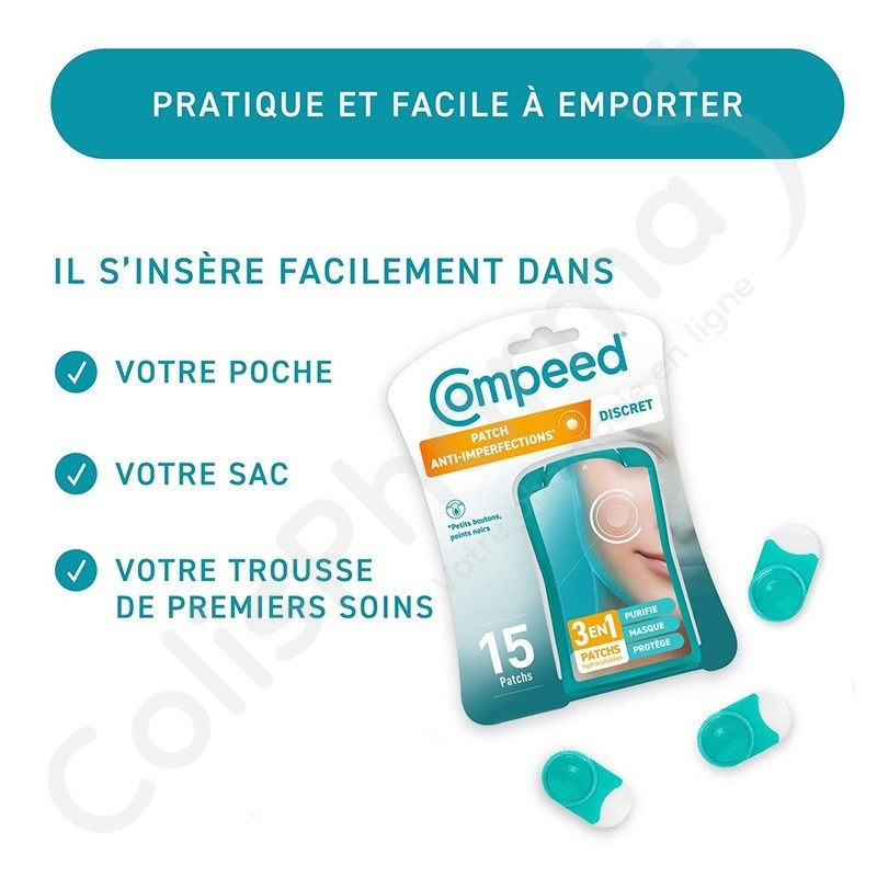 Compeed Patch Discreet Anti-imperfection - 15 patchs