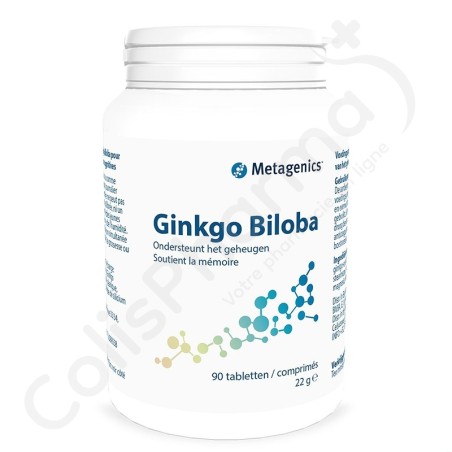 Ginkgo Biloba - 30 comprimés