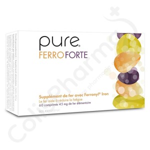 Pure Ferro Forte - 60 comprimés