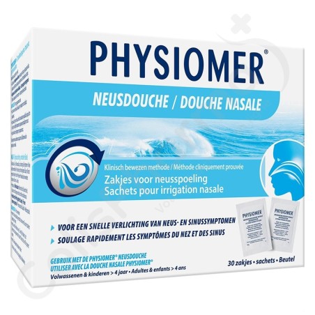 Physiomer Sachets Pour Douche Nasale - 30 sachets