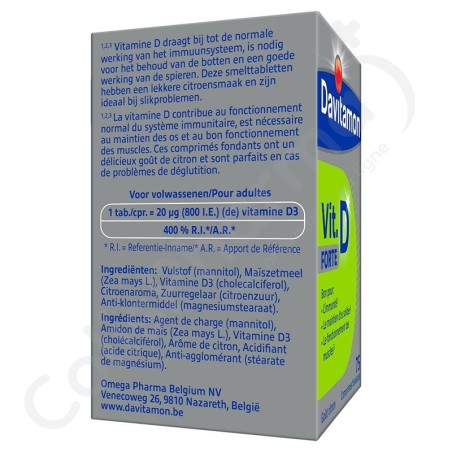 Davitamon Vitamine D Forte - 75 tabletten