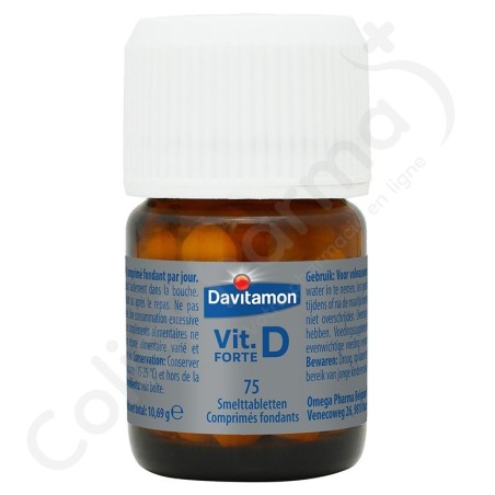 Davitamon Vitamine D Forte - 75 comprimés