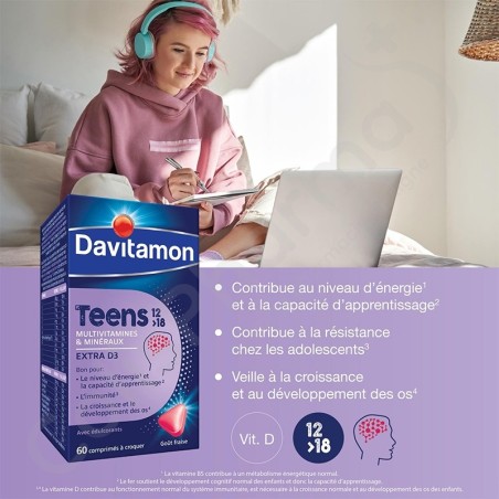 Davitamon Teens - 60 comprimés