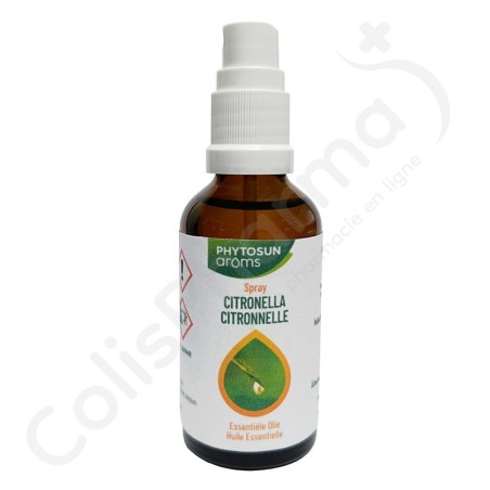 Phytosun Citronnelle Spray - 50 ml