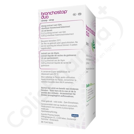 Bronchostop Duo - Siroop 200 ml