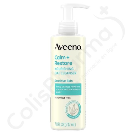 Aveeno Calm + Restore Nettoyant Visage - 200 ml