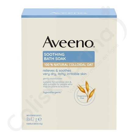 Aveeno Dermexa Produit de bain - 8 x 42 g