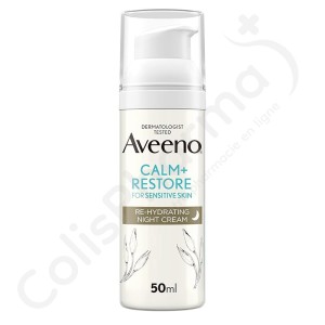 Aveeno Calm + Restore Nacht Gezichtscreme - 50 ml