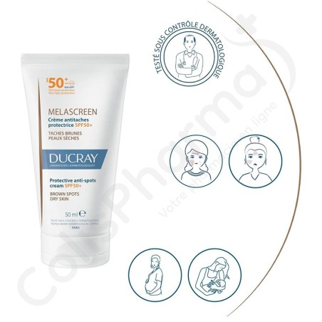 Ducray Melascreen UV Crème Riche SPF50+ - 50 ml