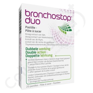 Bronchostop Duo - 20 pastilles