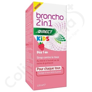 Broncho 2 en 1 Kids - Siroop 120 ml