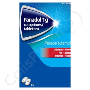 Panadol Plus 1g - 50 comprimés
