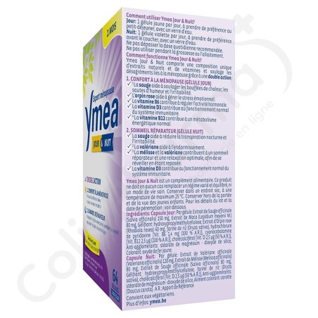 Ymea Day & Night - 64 capsules