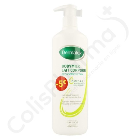 Dermalex Bodymilk Droge Huid - 500 ml