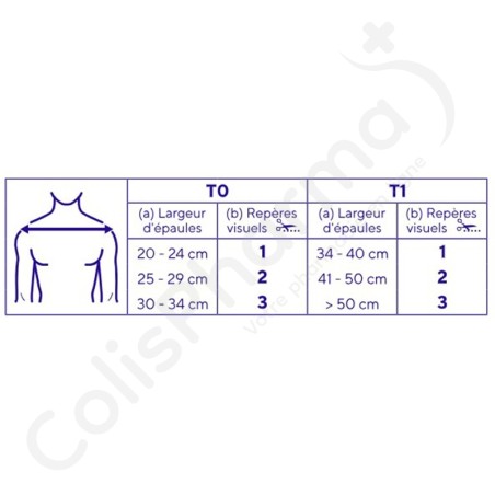 Thuasne Sangles Claviculaires Ligaflex - Taille 0