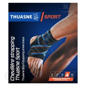 Thuasne Sport Enkelbrace met Strapping - Medium