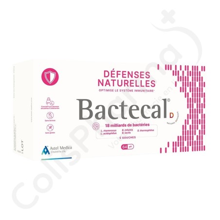 Bactecal D - 64 capsules (voorheen Probiotical D)