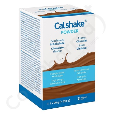 Calshake Chocolade - 7x90 g