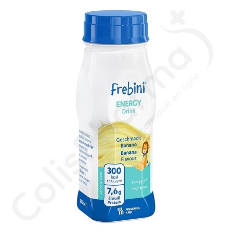 Frebini Energy Drink Banaan - 4x200 ml