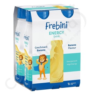 Frebini Energy Drink Banaan - 4x200 ml