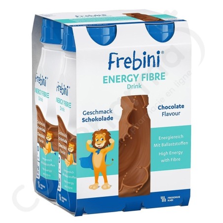 Frebini Energy Fibre Drink Chocolade - 4x200 ml