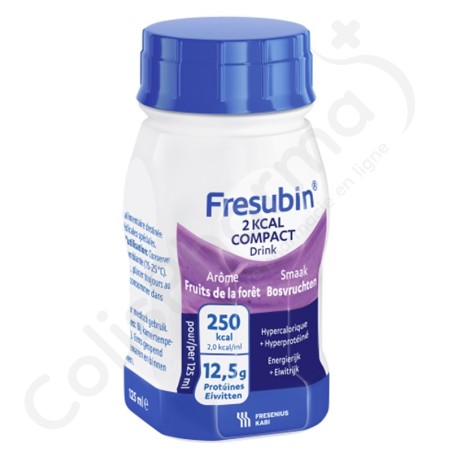 Fresubin 2kcal Compact Bosvruchten - 4x200 ml